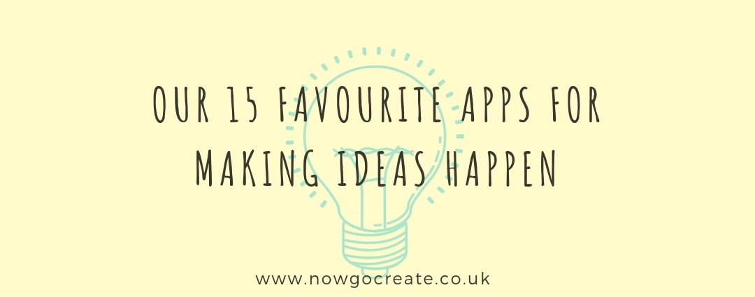 Our top 15 favourite creativity apps – part 1